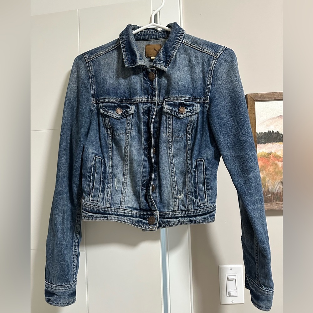 American Eagle Outfitters Denim Jacket | Blue